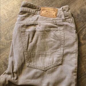 Ralph Lauren Men's Corduroy Pants in Tan